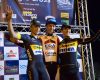 Laurens Sweeck en costaud sur le "Jingle Cross" C1