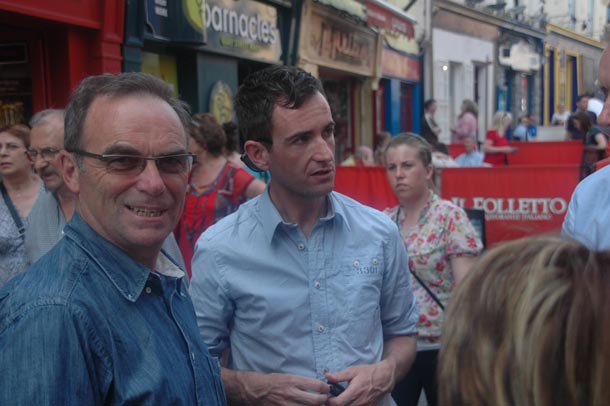 Tour du Connemara les 25 et 26 mai avec les deux légendes du sport celtes: Bernard Hinault et Keith Wood 7 Berand Hinault et Padraic Quinn