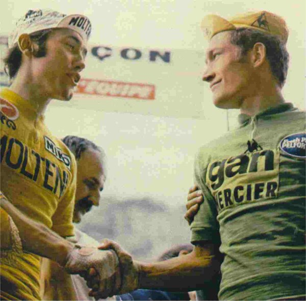 Eddy Merckx et Cyrille Guimard sur le Tour 72 guimard 2