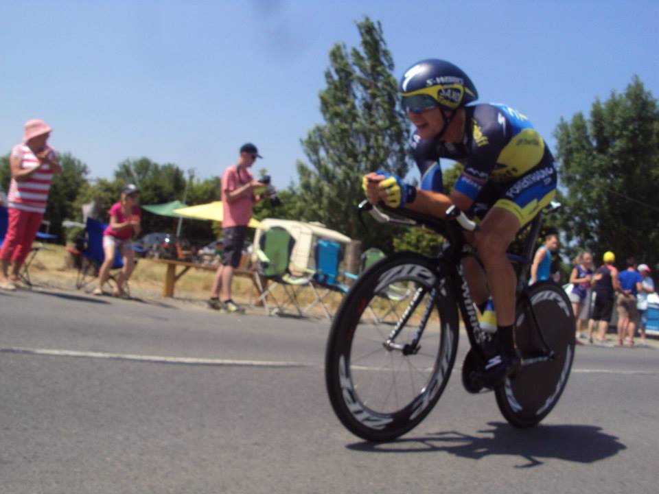 Nicolas Roche 6 th on stage 11, 2 nd in gc, ( photos Coralie Legendre) nico roche