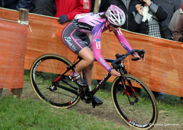 Emeline Gaultier remporte l'étape et le général (photo Andréa Quémener)