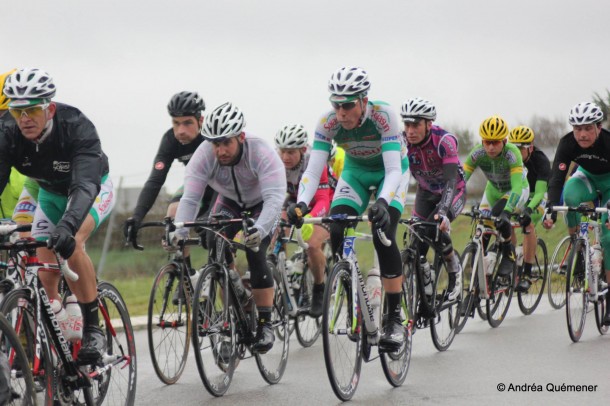 Fabrice Seigneur (Sojasun Espoir) vainqueur de la Manche Atlantique 2014 (Photo Andréa Quémener)