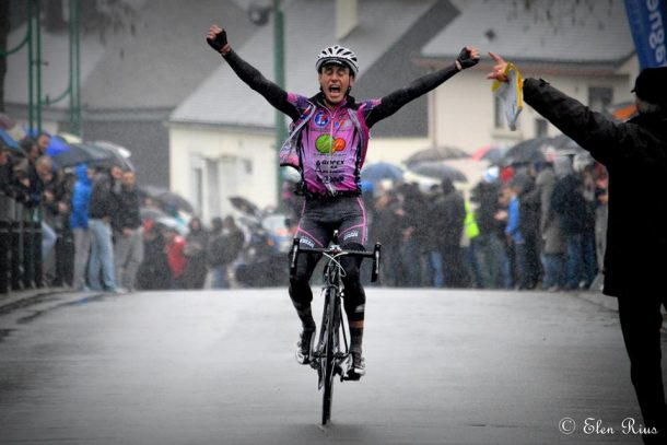 Triplé de Hennebont Cyclisme sur la Route Bretonne avec David Chopin, Erwan Brenterch et Nicolas David 7 Elen Rius