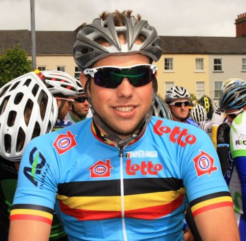 Moreno De Pauw , vainqueur de la 5 ème étape de la RAS en 2013 Moreno de Pauw