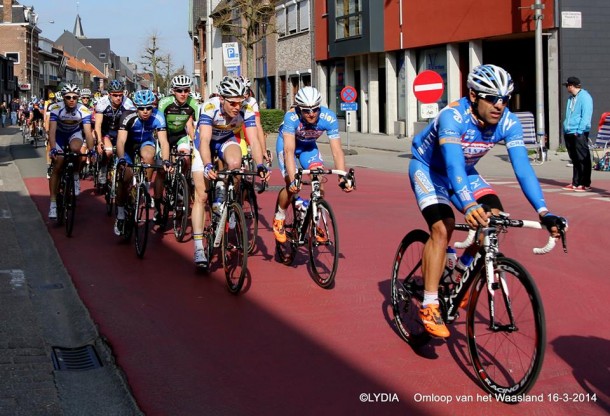 Danilo Napolitano en tête du peloton Naopitano