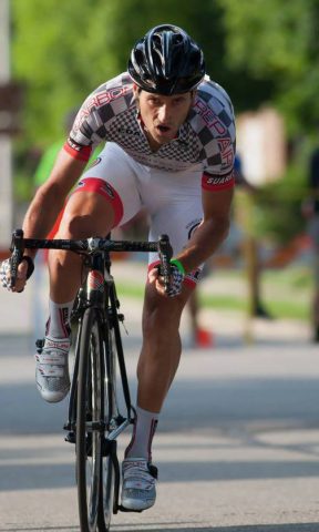 Aurélien Passeron le Français du team Silber Pro Cycling aurélien Passeron