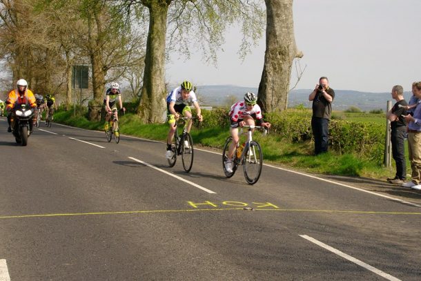 Belle performance de Eddie Dunbar, le junior s'offre le maillot de meilleur grimpeur et une 5 ème place au général. Photo Drew Millar