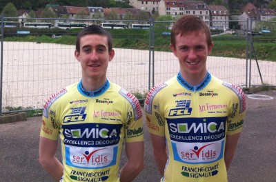 Eddie Dunbar et Dylan O'Brien vont disputer le Tour du Nivernais Morvan juniors ce week-end (Photo Remy Deutsch) Eddie Dunbar et Dylan O'Brien vont disputer le Tour du Nivernais Morvan juniors ce week-end (Photo Remy Deutsch)