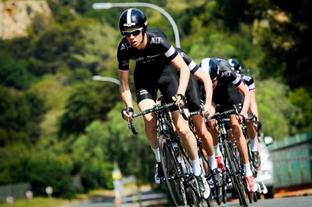 les Rapha Condor JLT à l'oeuvre sur le chrono du Mzansi Tour Rapha afs