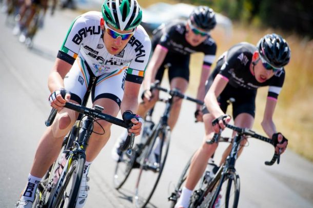 Matt Brammeier ,l'un des acteurs de l'échappée décisive baku rsa