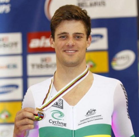 le champion du Monde sur piste, l'Australien Luke Davidson , sera un atout pour le team Baku davidson