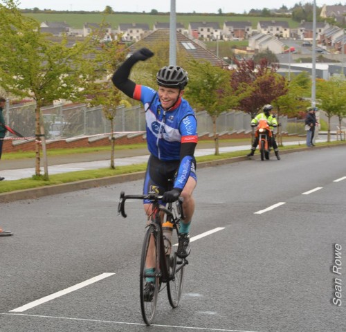 Damien Shaw vainqueur de la Shay Elliott Mémorial Photo Sean Rowe