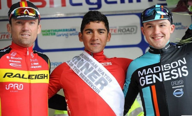 Alex Peters (20 ans) remporte ce Tour du réservoir (Photo Larry Hickmot www.velouk.net) winner