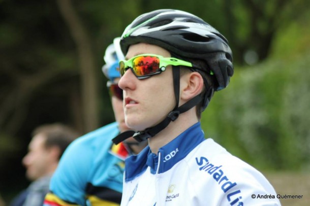 Erlend Blikba conforte sa place sur le Trophée Centre Morbihan 8 L'Irlandais Eddei Dunbar se classe 31 ème de au général avant la 3 ème étape (photo Andrea Quemener)