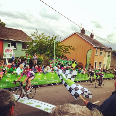 Peter Williams Hennebont Cyclisme 3ème de l'etape (Photo An post Ras)