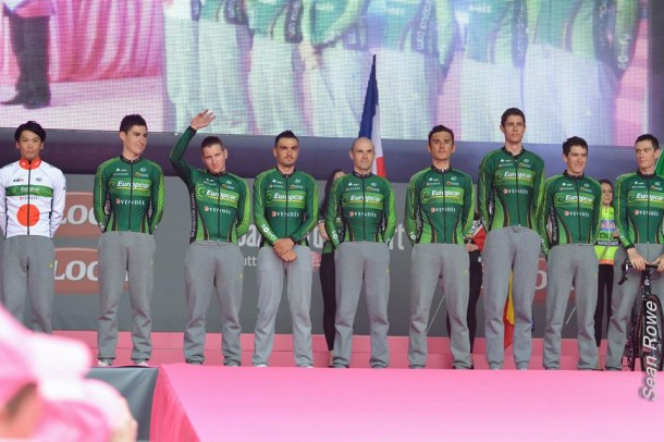 Le Giro débute aujourd'hui à Belfast 11 Le Team Europcar (photo San Rowe)