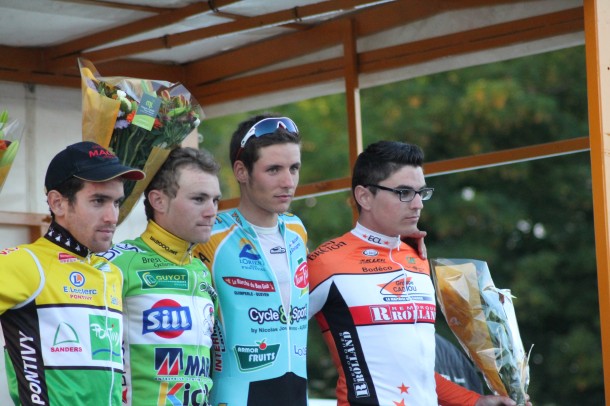 Le podium de ce Grand Prix de la ville de Landerneau