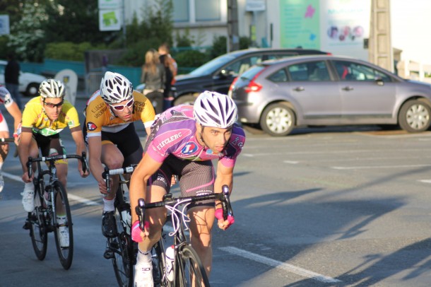 Paul-Mickaël Menthéour en costaud sur le GP de Landerneau 15 Alexandre Le Bras a été l'un des principaux animateurs dans le groupe de contre et termine 5ème