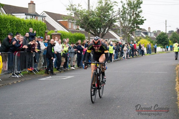 Davenport a realisé une superbe perfomance et l'emporte en solitaire (photo Dermot Cooney)