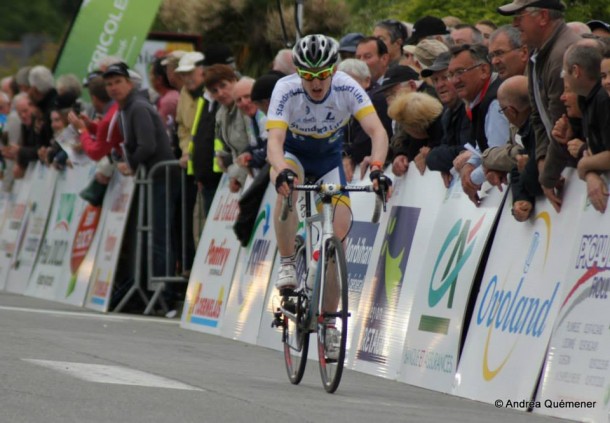 Irlande: Eddie Dunbar et Paidi O'Brien gagnants 9 Eddie Dunbar vainqueur du Donal Crowley Memorial une semaine après sa 3ème place sur la 3ème étape du Trophée centre Morbihan photo Andrea Quémener