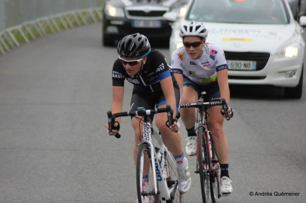 Coralie Demay combative sur ces Frances Dames (photo Andréa Quémener)