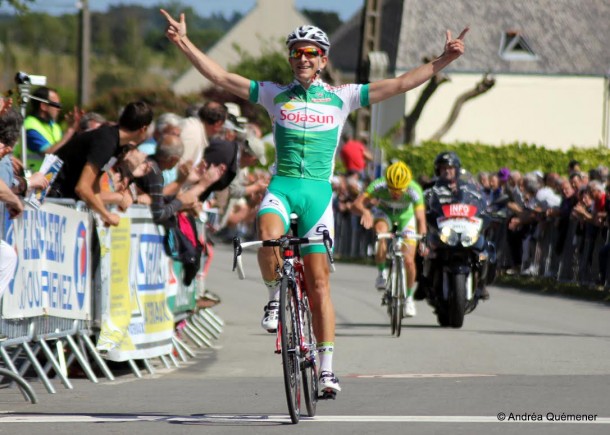 Fréderic Guillemot Champion de Bretagne (photo Andrea Quemener)