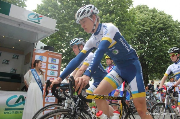 Le junior de la Nicolas Roche perfomance fait 7ème à Izegem derrière son compatriote Nathal Clarke . Photo archive Andréa Quémener