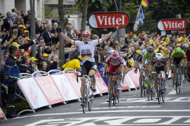 André Greipel victorieux sur la 6ème étape (Photo Tour de France ASO)