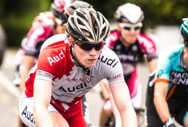 Daniel Stewart à la découverte de la Bretagne 7 Daniel Stewart 19 ans rejoint Hennebont après le championnat d'Europe espoirs (photo Georges Doyle)