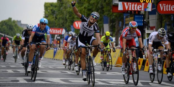 Marcel Kittel l'emporte à Paris (photo Tour de France ASO)