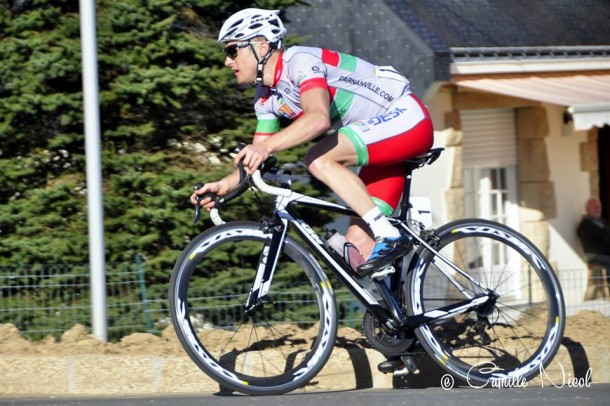 Mickael Olejnik vainqueur de l etape de l après midi Photo Archive Camille Nicol