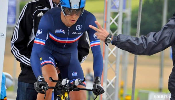 Rayane Bouhanni décroche une belle 10ème place (photo Mathilde l'Azou)