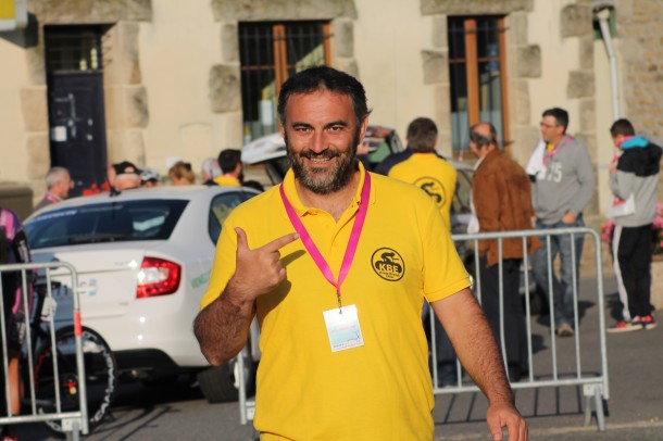 Laurent Baniel, le sourire malgré le manque de sommeil 