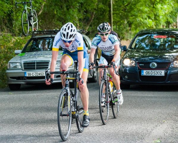 le trio de tête avec O'Loughlin, Dunbat et Blanchfield (photo John Coleman DC Images) 