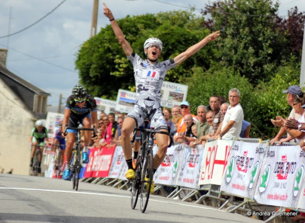 Kevin Lebreton victorieux (photo Andréa Quémener)