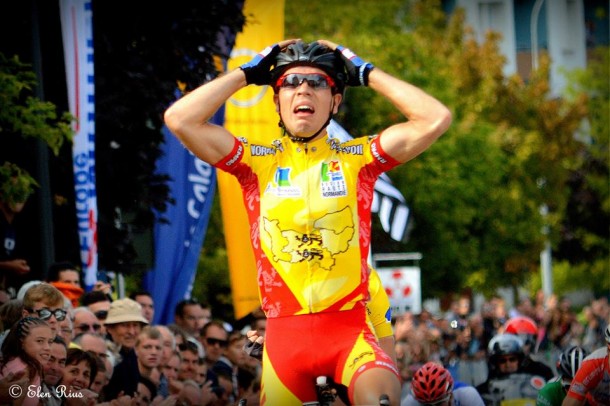 Jérémy Leveau remporte le titre de Champion de France (Photo Elen Rius) 