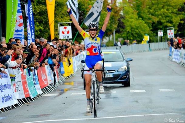 Juliette  Labous remporte le titre chez les cadettes minimes (photo Elen Rius) 