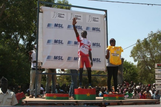 Aziz-Abdoul Nikiema, un Burkinabè sous les couleurs du VC Pontivy 7 Aziz Abdoul Niekema vainqueur du Tour du Faso (Tour du Faso German Cycling Team)