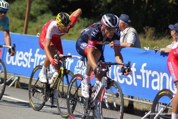 Chavanel avait le visage des grands jours (photo Andréa Quémener)