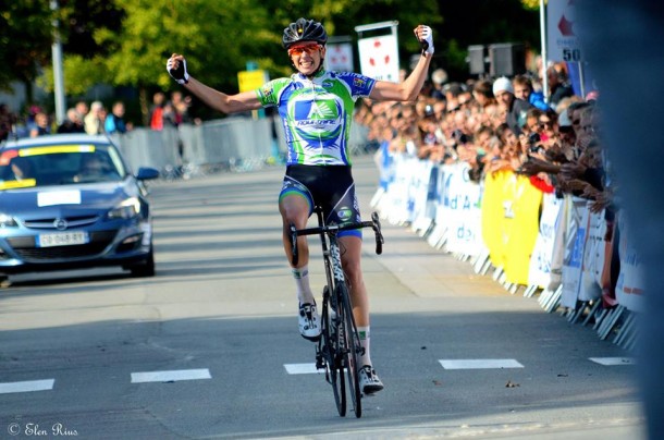 Clément Betouigt-Suire victorieux chez les cadets (photo Elen Rius) 