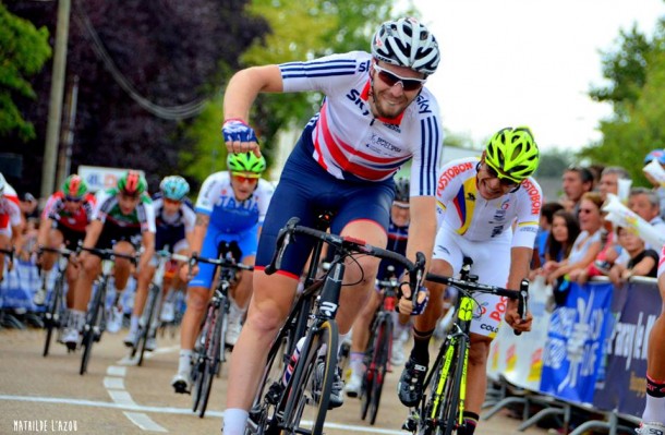 Daniel McLay  (Tour de l'Avenir 2014 photo Mathilde L'Azou)