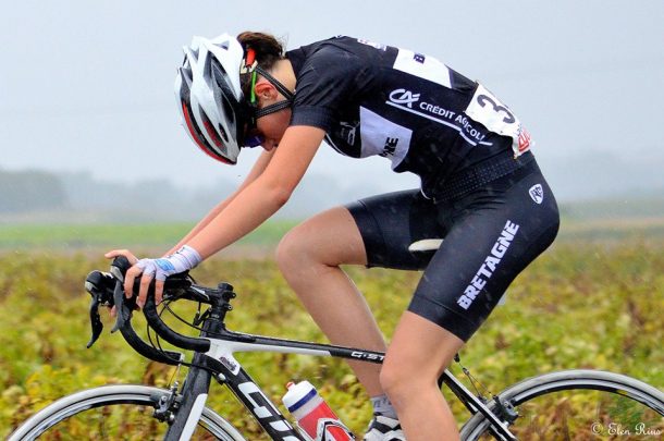  La Bretonne Marie Le Net finit 7 ème et 1ère minime (photo Elen Rius) 