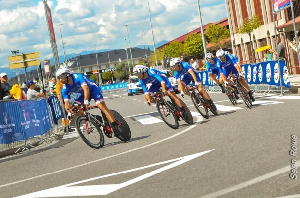 le team FDJ.fr se classe 11 ème (photo Sean Rowe) 