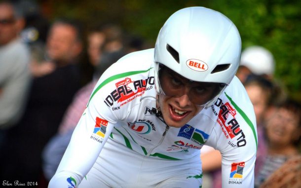 Championnats de Bretagne: David Le Lay devant Gesbert et Brenterch 8 Elie Gesbert termine 2ème mais premier espoirs (photo Elen Rius)