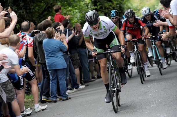 Mark McNally s'impose devant des coureurs comme Roche, Wiggins, Lopez Garcia sur ce TOB, (photo Tour of Britain) 
