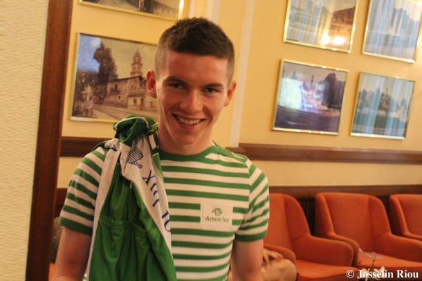 L'équipe irlandaise présente sa tenue avec Spin 11 et Armor-Lux 14 Daire Feeley