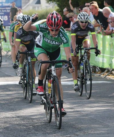 Olivia Dillon remporte la 5ème étape (photo Lorraine O'Sullivan) 