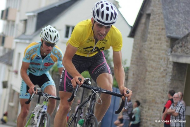 TAM: Etienne Tortelier vainqueur à Beuzec-Conq, Nicolas David reste leader 9 Nicolas David reste leader du général du Trophée Aven Moros et semble avoir pris un option pour la victoire finale. Photo Andréa Quémener