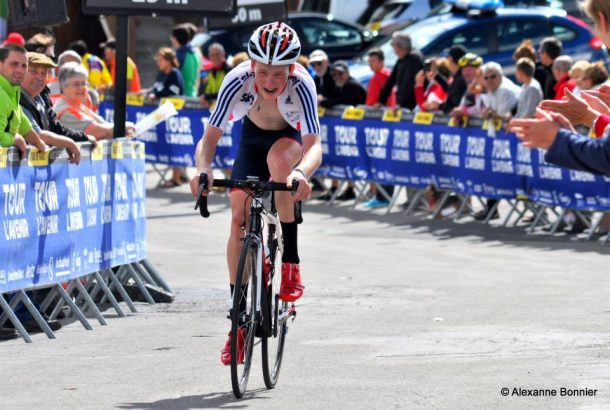 Tao Geoghegan Hart  finit 10 ème de ce tour de l'Avenir 2014 (photo Alexanne Bonnier)