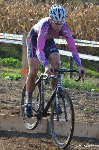 Baptiste Flegeo vainqueur en espoirs (Photo Agathe Donnard) 